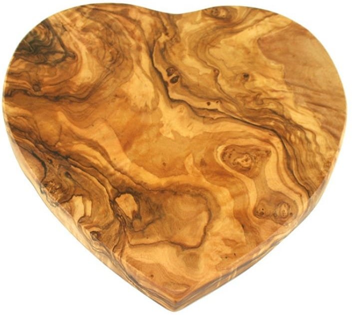 Heart-shaped Olive wood Board