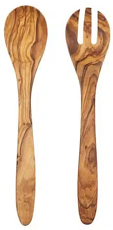 Olive wood Salad servers REF: 5111