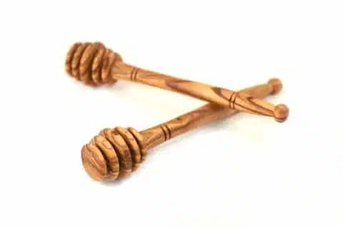 Olive wood honey dipper REF: 5311