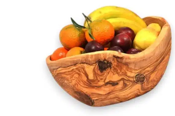 wood bowl for fruits