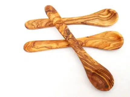 Olive wood sugar-jam spoon
