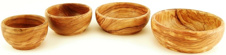 Olive wood bowl