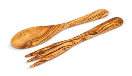 Olive wood Salad servers REF: 5111