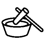 wood dishes icon category